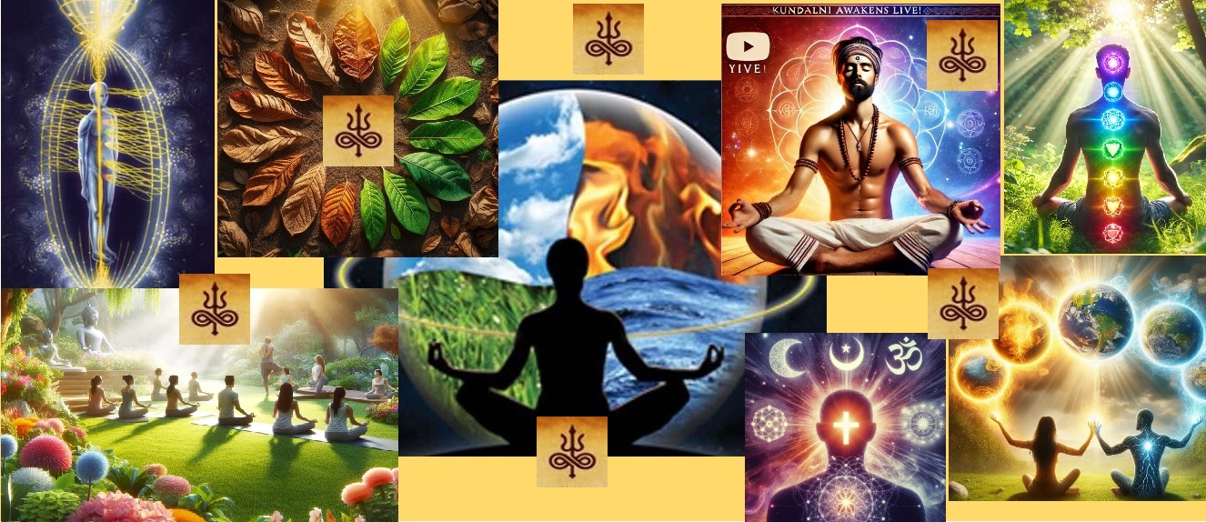 Healing Recharge Card collage banner - Wellness Healing World