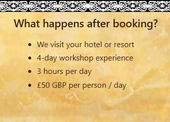 What happens after booking workshop